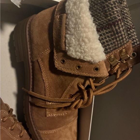 Brown Suede Women’s Boots - Picture 2 of 2